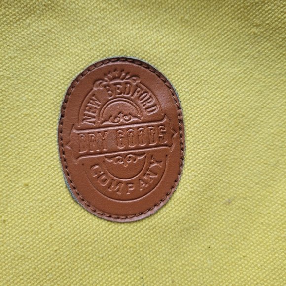 Vintage 1980s Bright Yellow Canvas Shoulder Bag - Picture 4 of 13